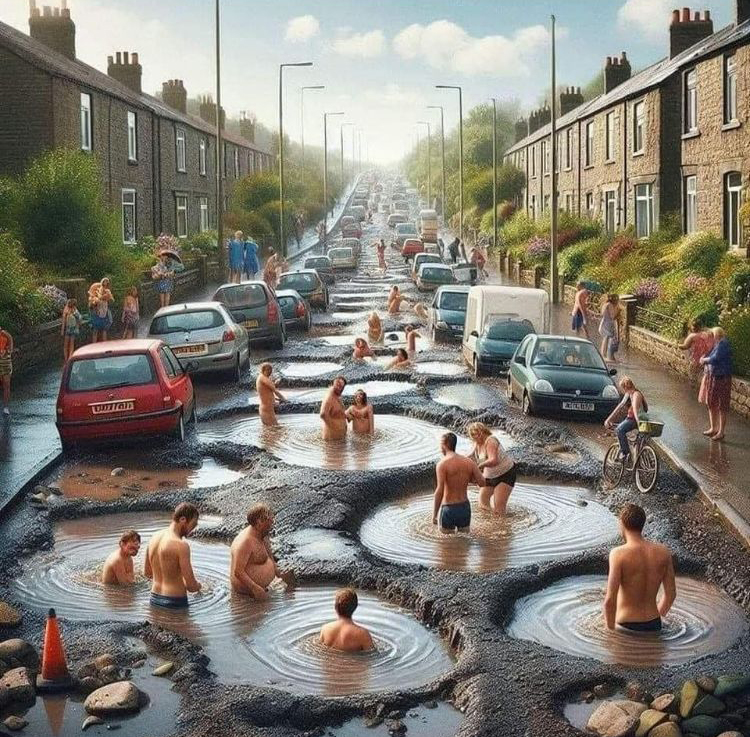 English potholes 